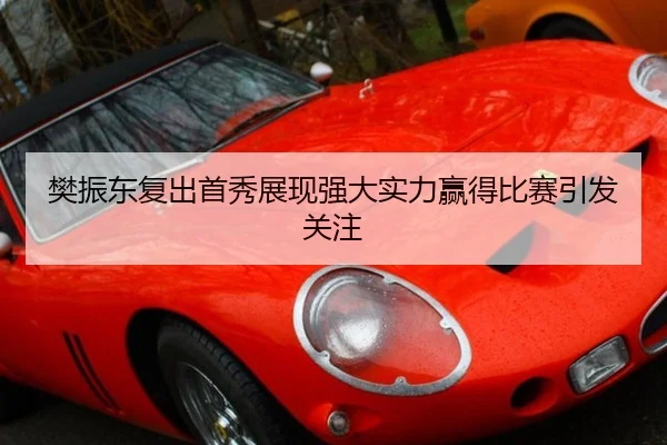 樊振东复出首秀展现强大实力赢得比赛引发关注